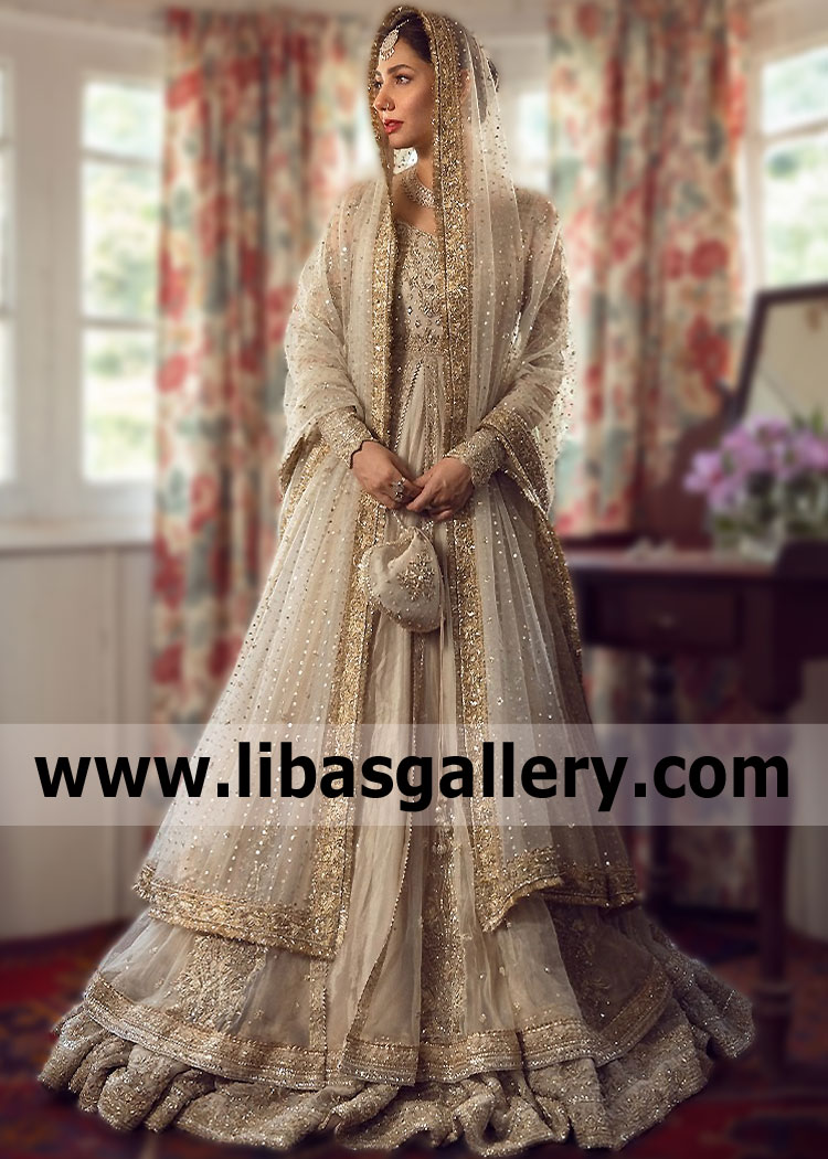 Faiza Saqlain Anarkali Pishwas Suits Collection UK USA Canada Australia Indian Pakistani Designer Pishwas Suits