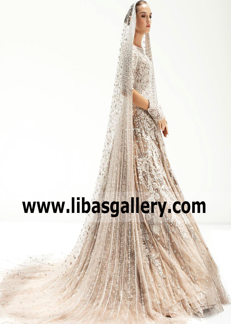 2023 Pakistani Bridal Gown UK USA Canada Australia Faraz Manan Bridal Gown Designer Bridal Dress