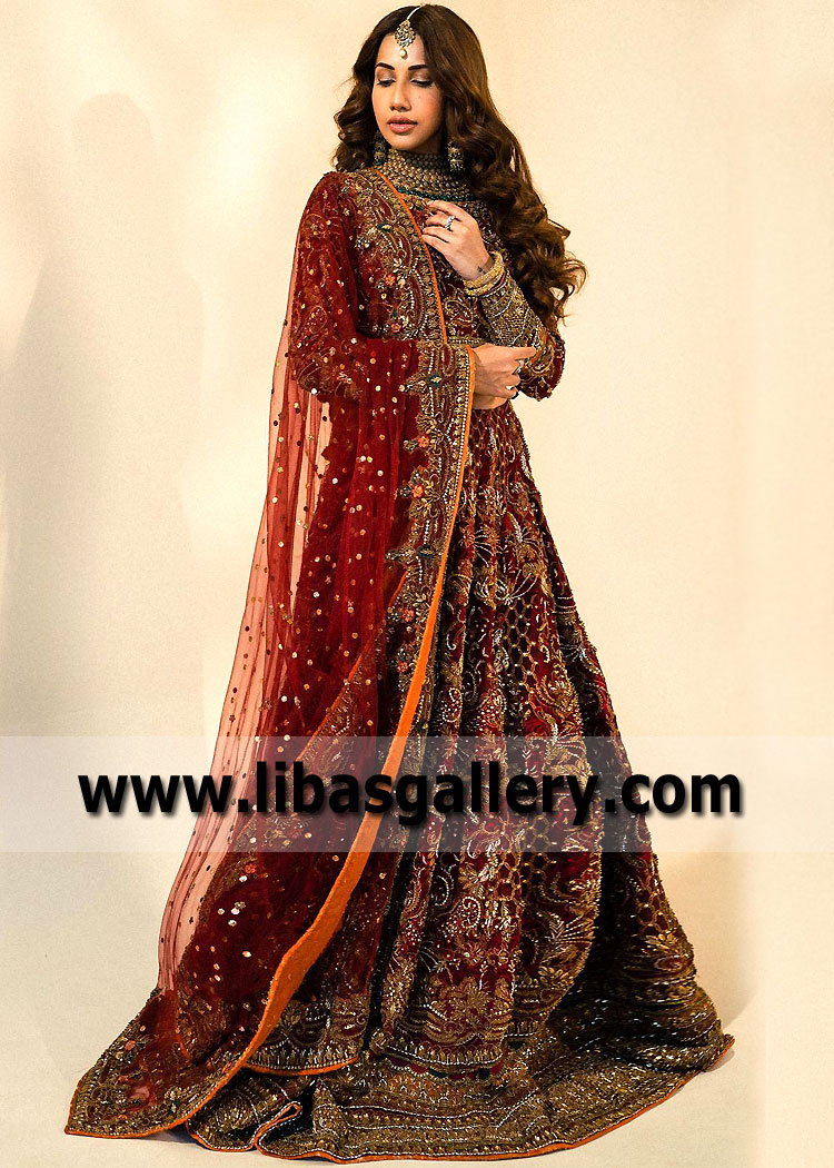 Designer HSY Wedding Dresses with Prices Bridal Lehenga Choli Pakistan