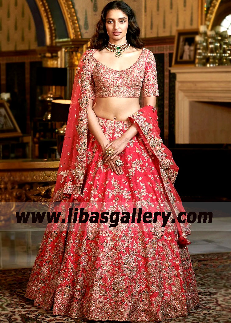 Bridal Wear Indian Wedding Lehenga Choli | Designer Boutique