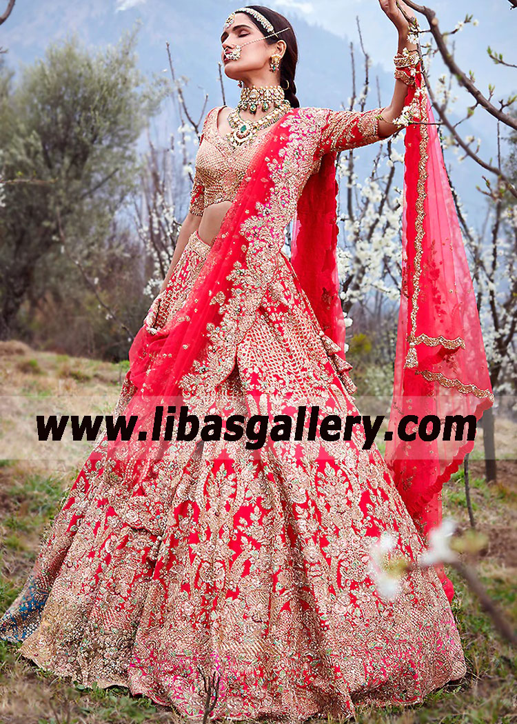 Glamorous Bridal Dress Wedding Indian Dress Traditional Bride Dress Santa Clara California CA USA