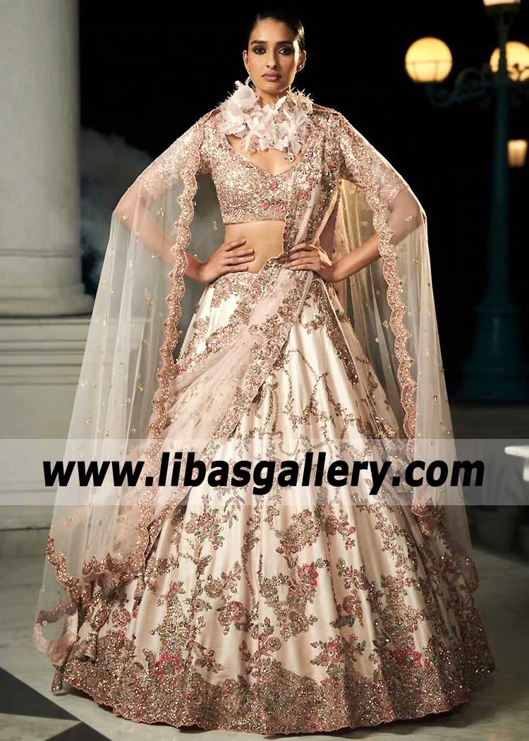Indian Reception Bridal Lehenga Designer Dolly J Reception Lehenga Dresses for Bride