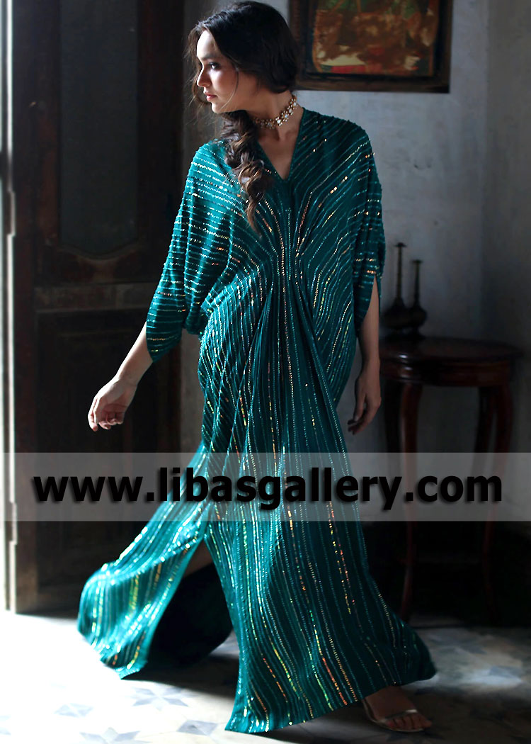 Pakistani Kaftan Dresses Designer Bridal Kaftan Collection Saudi Arabia Jeddah Dammam