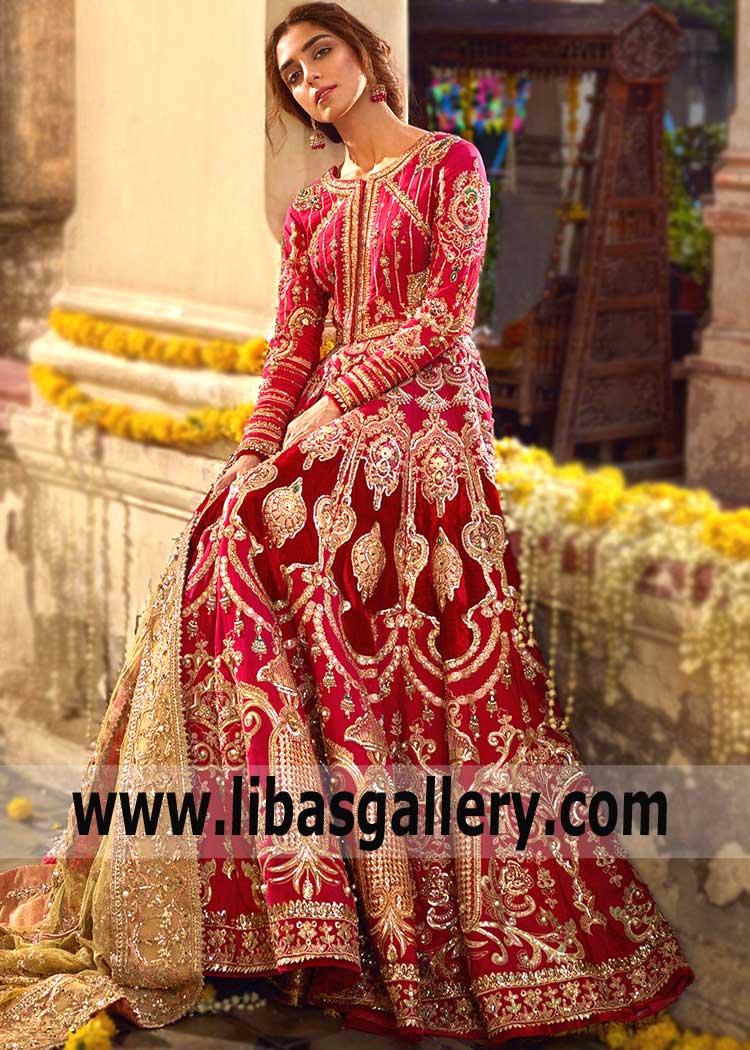 Bollywood Bridal Wear Bridal Lehengas Mohsin Naveed Ranjha Bridal ...