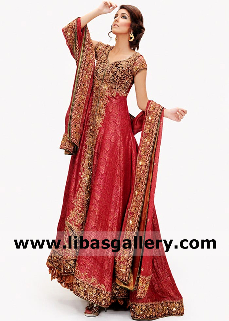 Latest Nilofer Shahid Bridal Dresses Bridal Boutique Online UK, USA, Canada