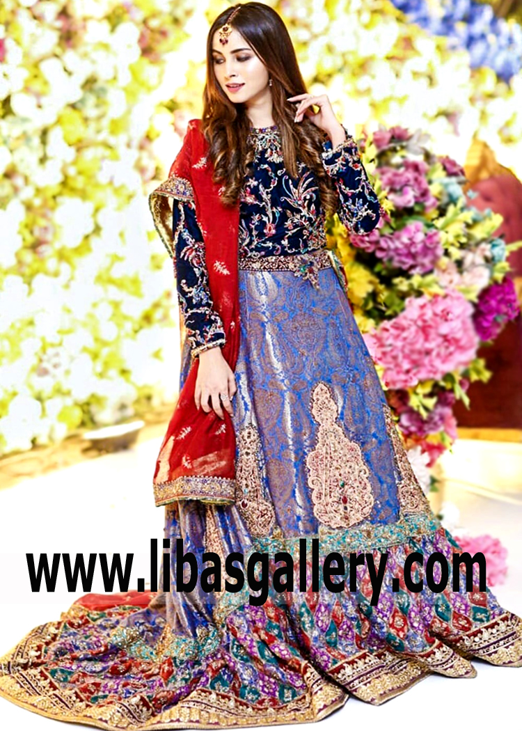 Pakistani Wedding Dresses for Barat Arlington Washington USA Bridal Walima Dresses