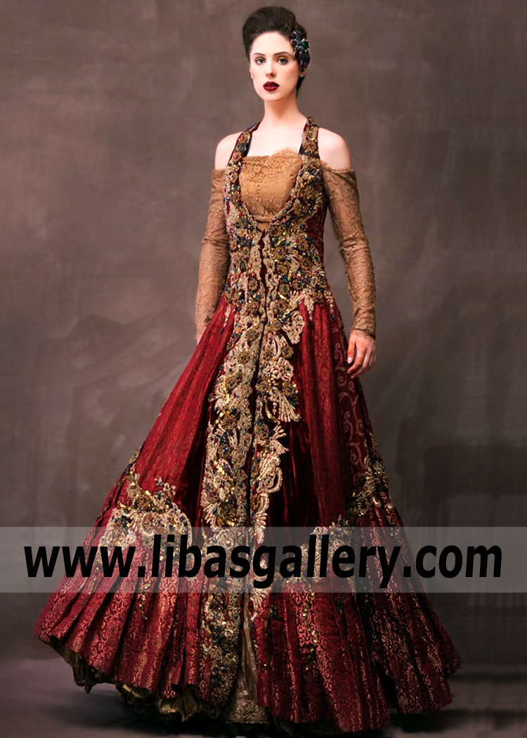 Nilofer Shahid Designer Wedding Dresses Bridal Gowns Asian Bridal Gowns Coventry Slough UK