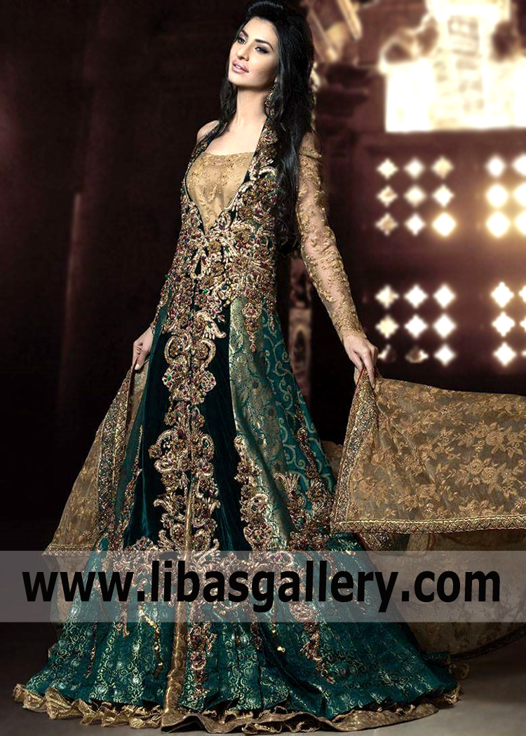 Nilofer Shahid Wedding Gowns Cambridge London UK Newest Bridal Gown Collection