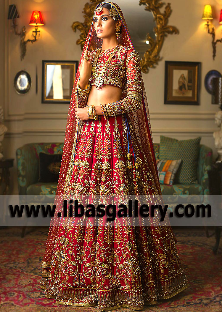 Latest Indian Lehenga Suits Manchester UK Indian Wedding Dresses Nomi Ansari Wedding Lehenga Dresses