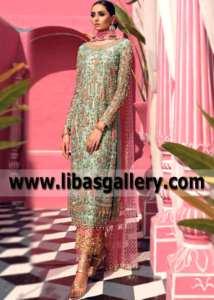 Special Occasion Dresses by Nomi Ansari Oak Tree Road Jackson Heights New York Formal Dresses Pakistan
