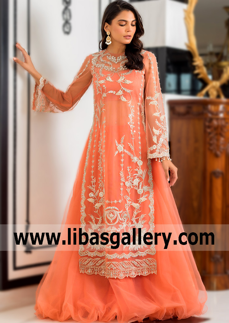 Burnt Sienna Seymour Lehenga