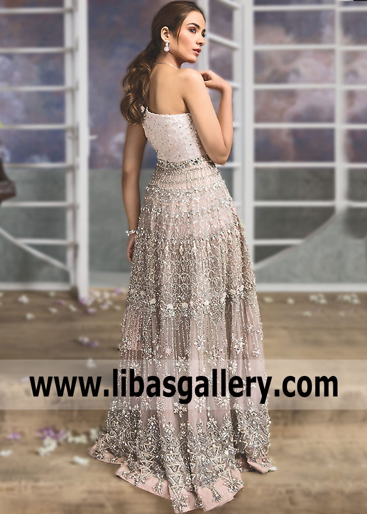 Lavender Blush Ermin Embellished Jumpsuit