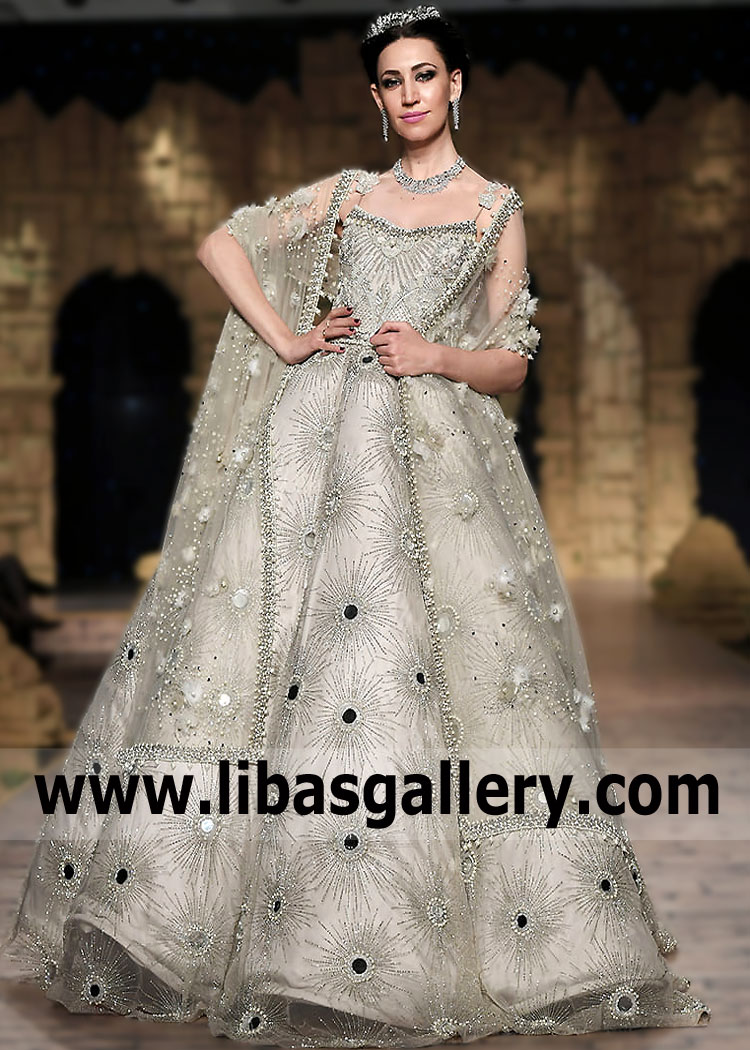 Ivory White Kler Ball Gown