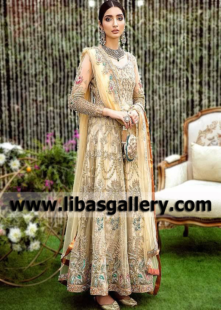 Buy Designer Bridal Anarkali Suits lincolnwood Illinois USA Indian Pakistani Bridal Anarkali