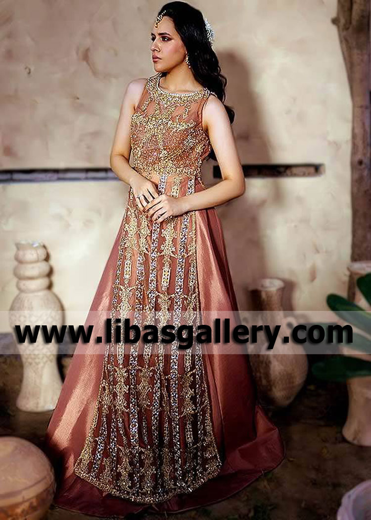 Fuzzy Wuzzy Kalmia Wedding Party Lehenga