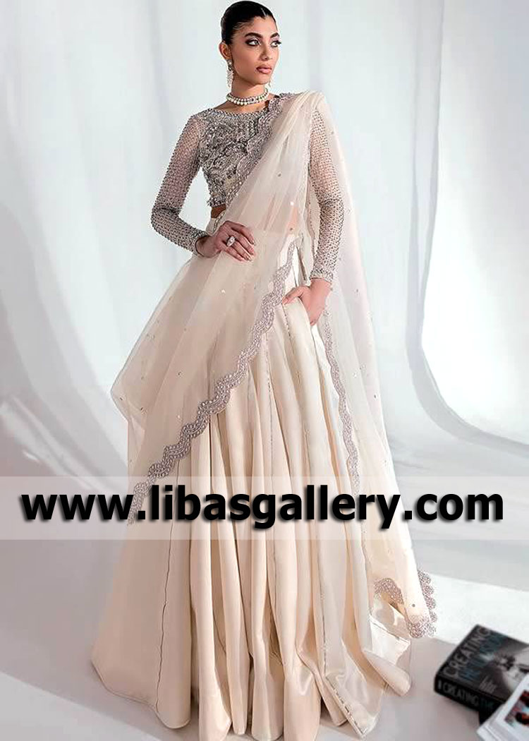 Pakistani Lehenga Dresses Royal Class Lehenga Springfield Washington DC USA Hussain Rehar Lehenga Design