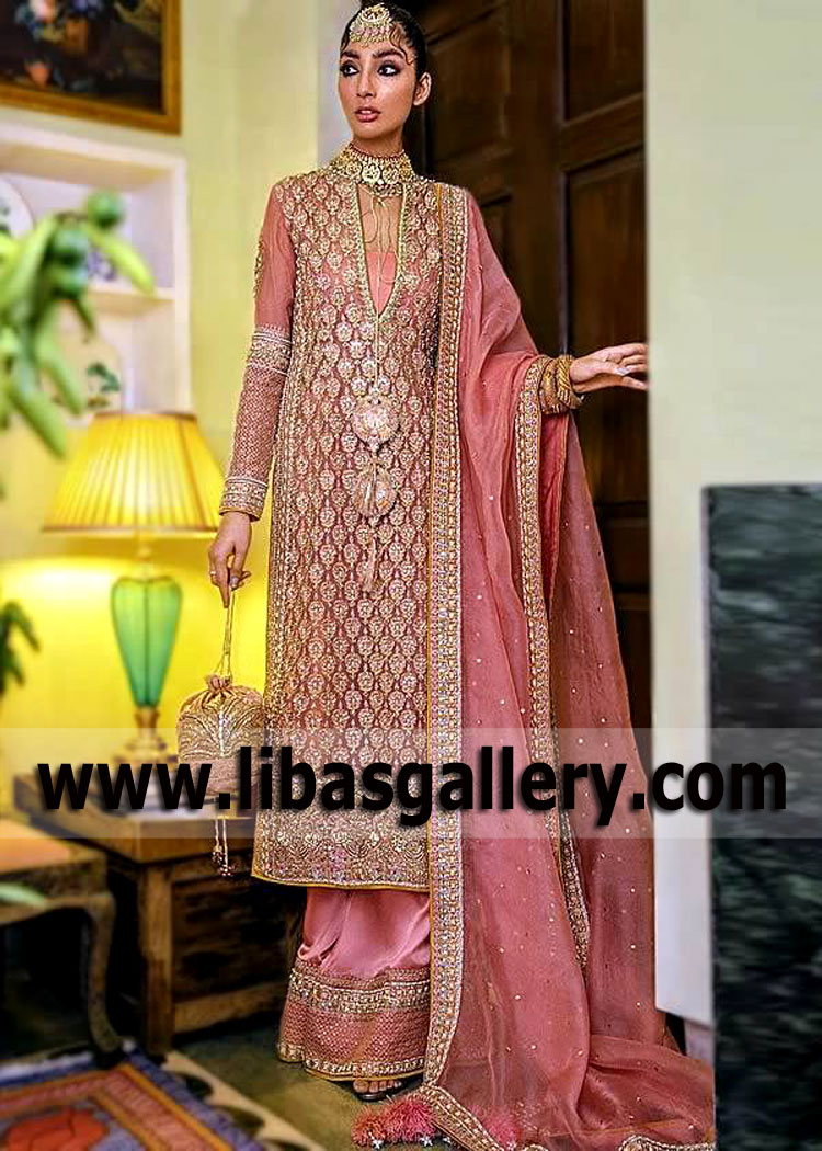 Tea Rose Lumia Eid Festive Sharara Dress