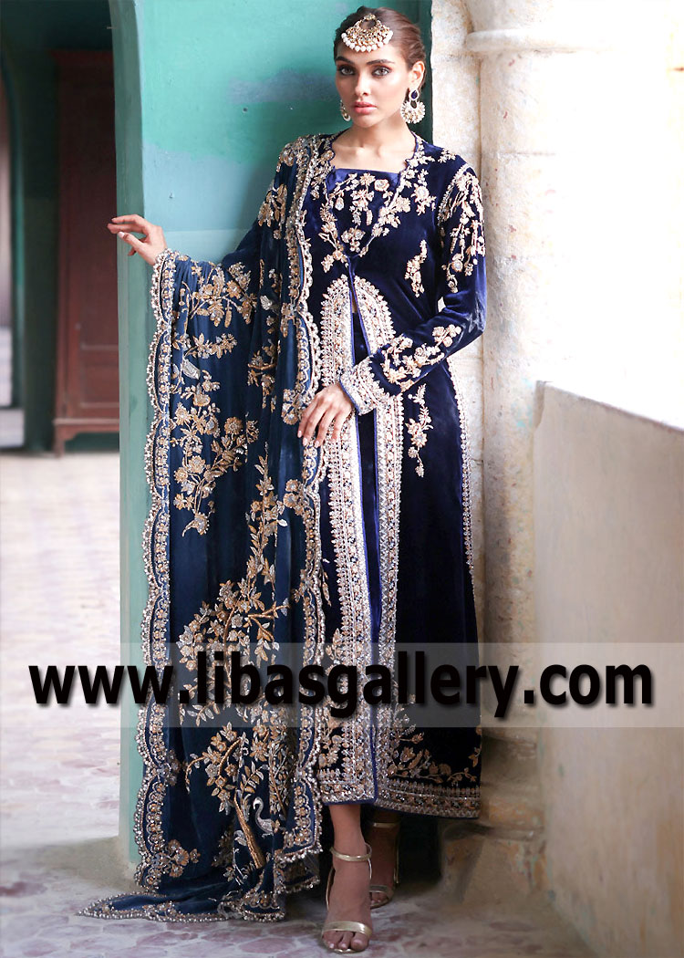 Nida Azwer Bridal Collection France Paris Engagement Dresses Formal and Special Occasions