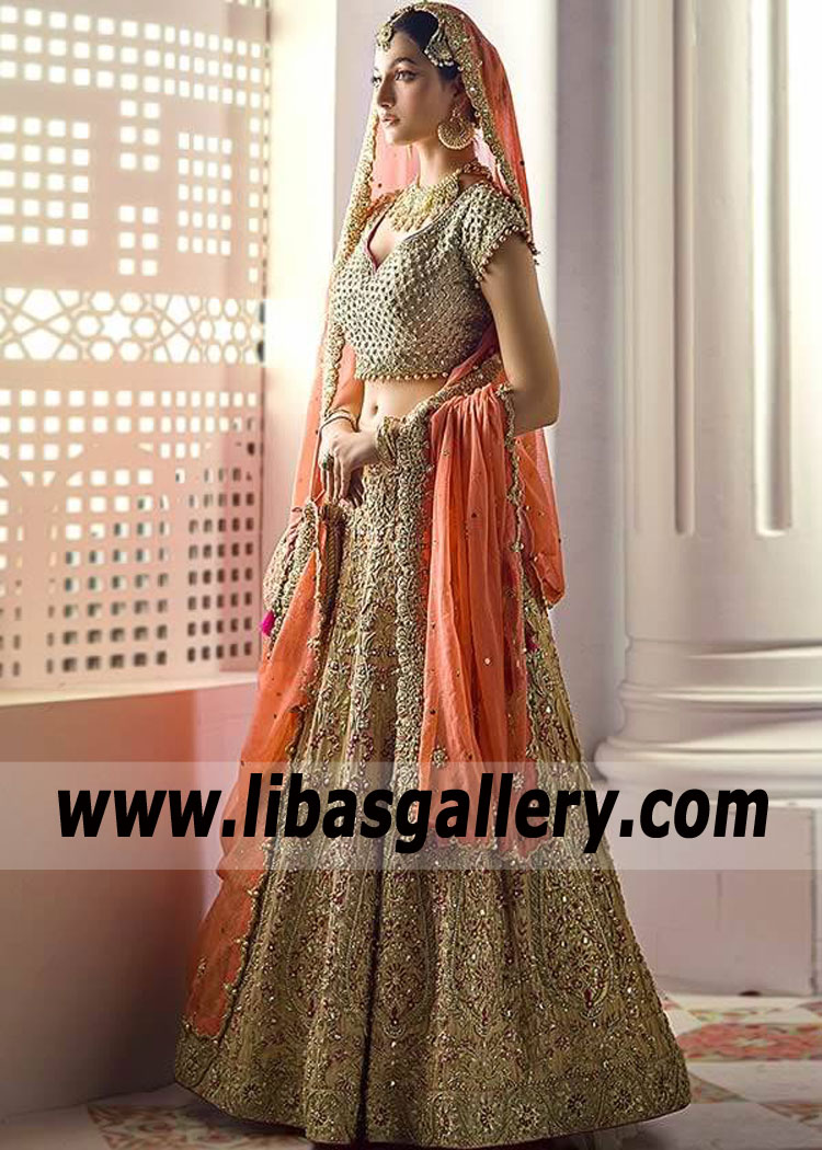 Best Walima Bridal Lehenga UK USA Canada Indian Designer Bridal Lehenga shops