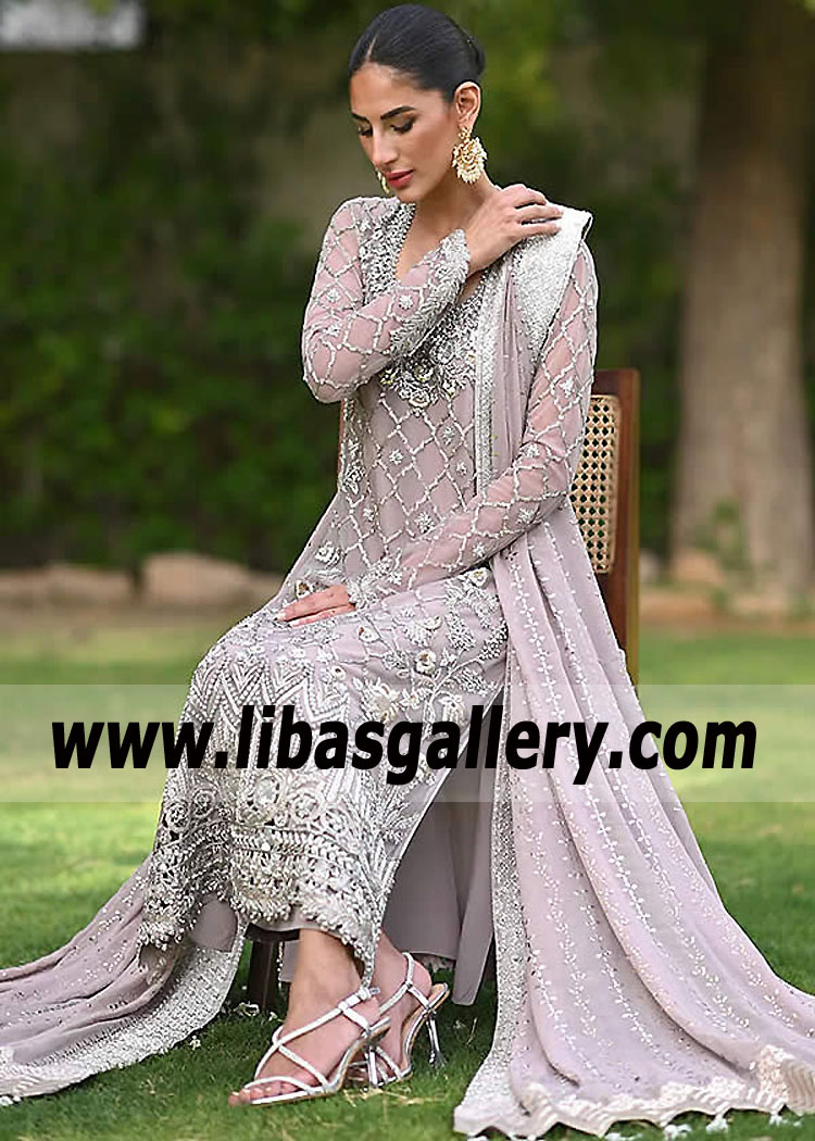 Taupe Gray Ponferrada Wedding Dress for Bride Groom Sister