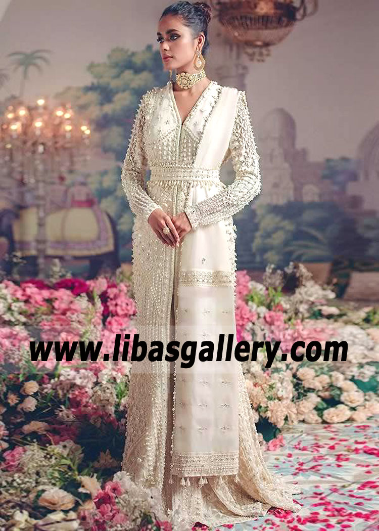 Ivory Santolina Wedding Events Maxi Dress