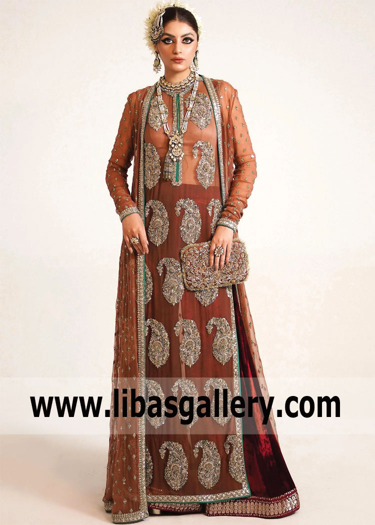 Hussain Rehar Formal Dresses Katy Texas TX USA Pakistan Latest Formal Dresses Moraan Sarkar Collection