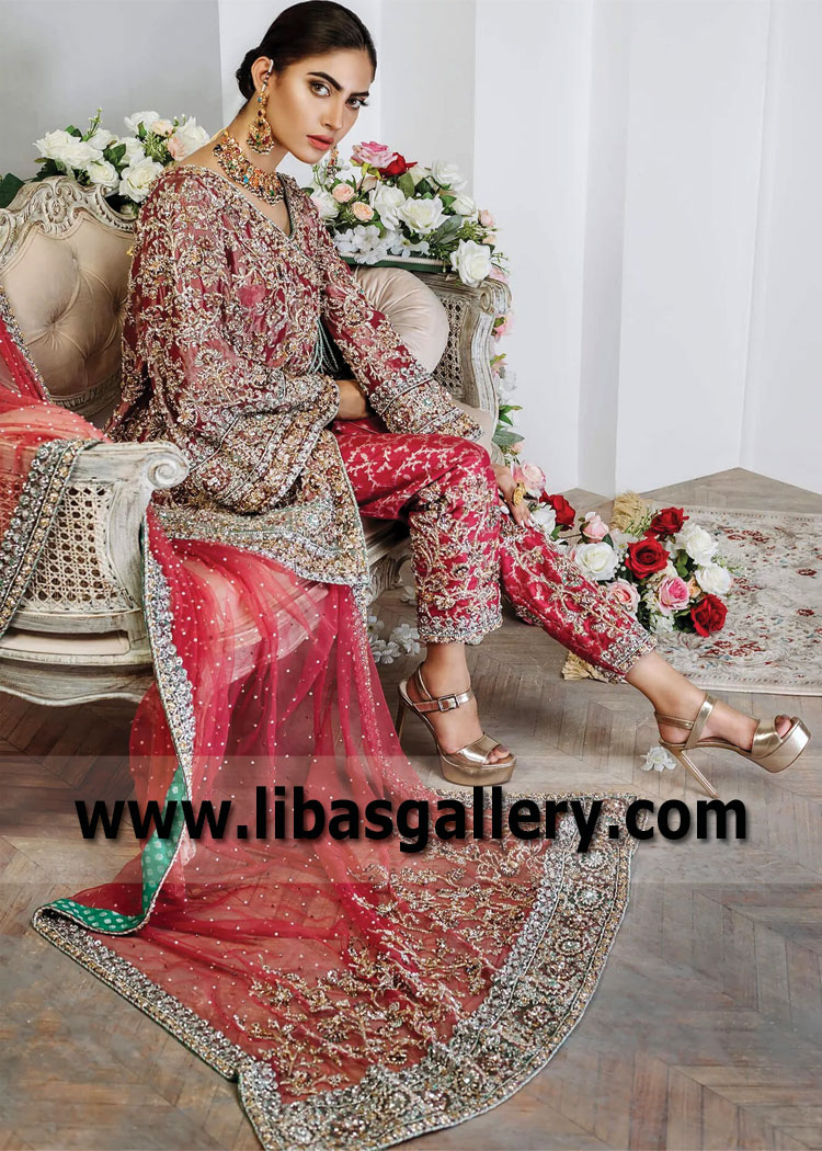 Pakistani Angarkha Style Suits Doha Qatar Angarkha Style Party Wear Outlet Doha Qatar