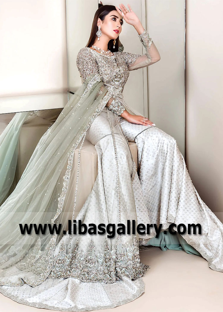 Special Occasion Dresses Dansville New York USA Two Legged Sharara Formal Dresses Pakistan
