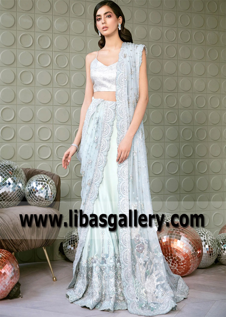 Pakistani Designer Lehenga Choli for Bridal Party Event Formal Event Lehenga Modern Style Lehenga