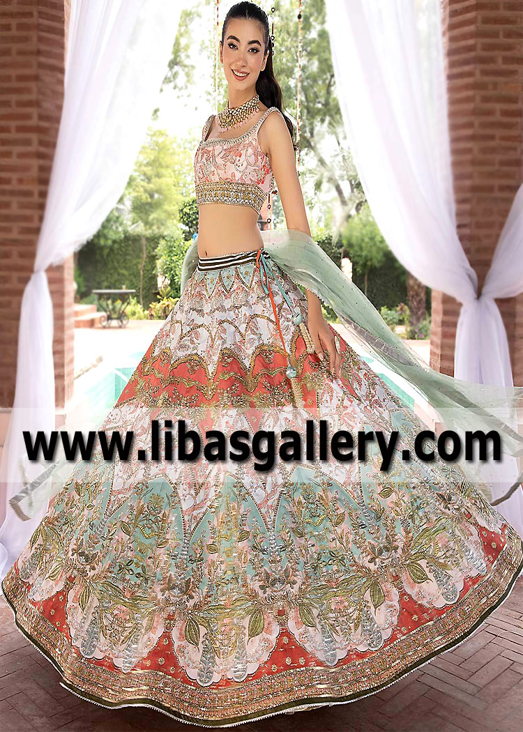 Wedding Lehenga Choli Dress Flanders New Jersey USA Pakistani Wedding Lehenga Choli Dress