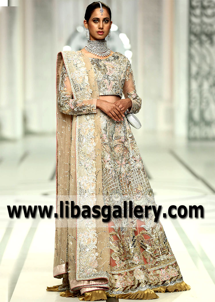 Reception Bridal Lehenga Choli Farmington Hills Michigan USA Indian Bridal Lehenga Choli for Walima