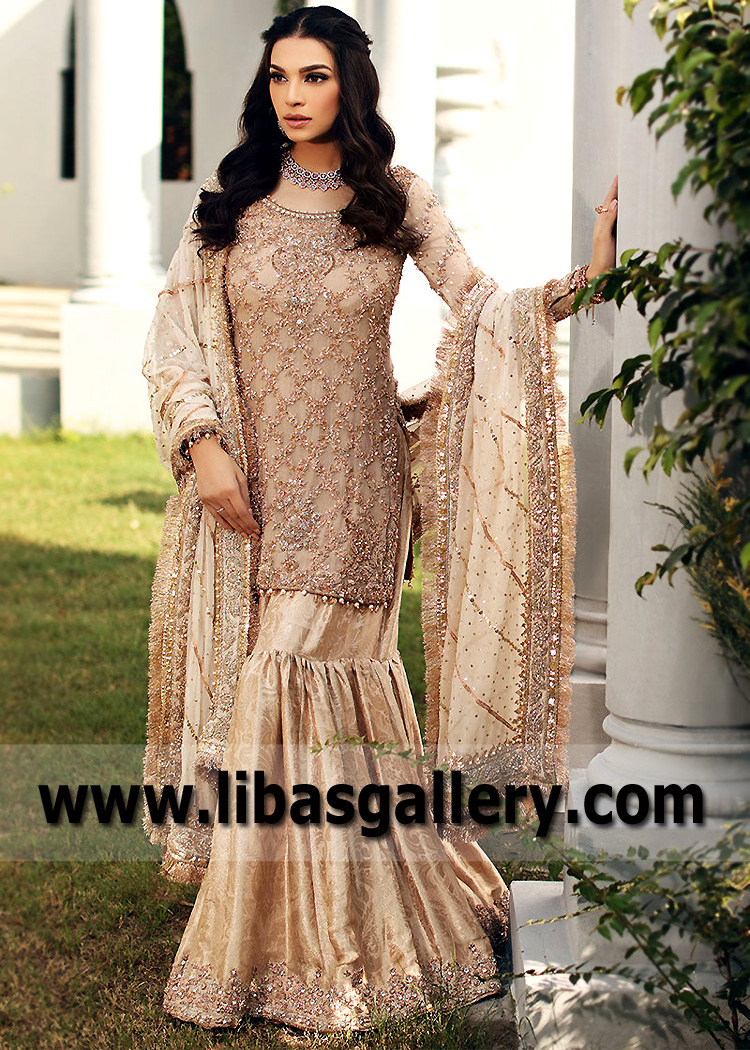 Dun Sunset Andalusite Shirt with Gharara