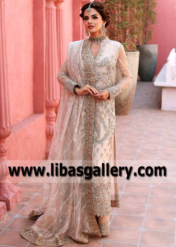 Light Misty Rose Chrysoberyl Long Shirt with Culottes