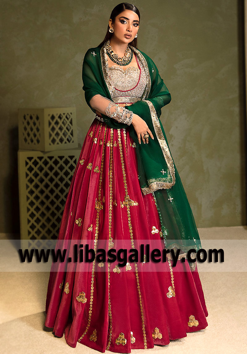 Pakistani Lehenga Suits Wedding Guest Dresses San Antonio Texas USA Special Occasion Dresses