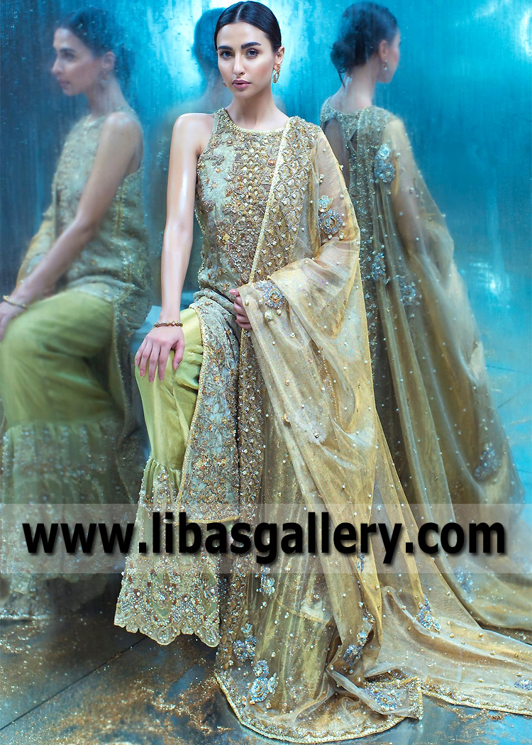 Sadaf Fawad Khan Wedding Dresses Designer Lehenga Wedding Dresses for Brides and bridesmaids