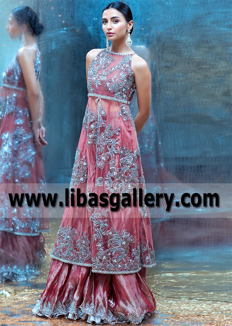 Orchid Pink Tugtupite Lehenga