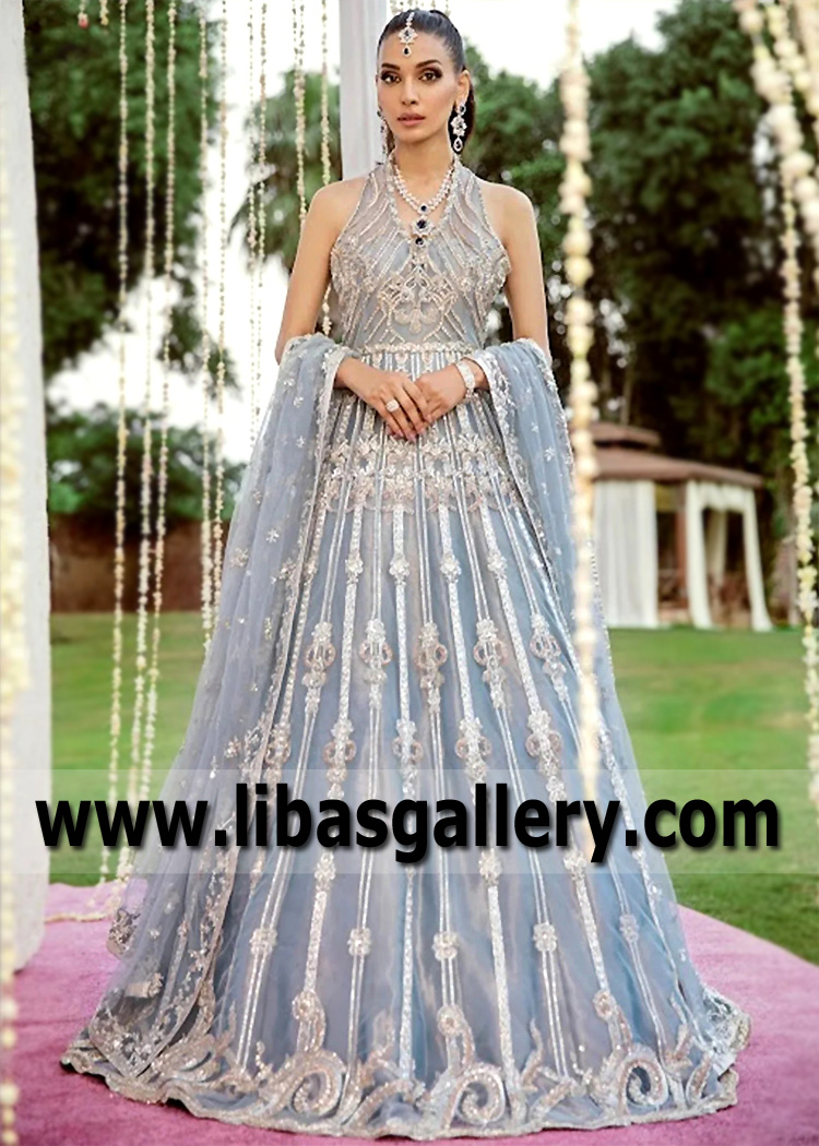 Pakistani Bridal Wear UK USA Canada Australia Designer Sadaf Fawad Khan Bridal Wear Gown