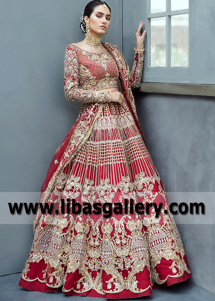 Pakistani Bridal Lehenga Choli USA UK Canada Australia Pakistani Bridal Lehenga Sadaf Fawad Khan