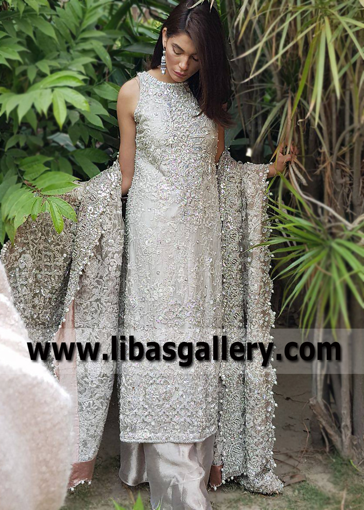 Anti-Flash White Beryllonit Formal Wear