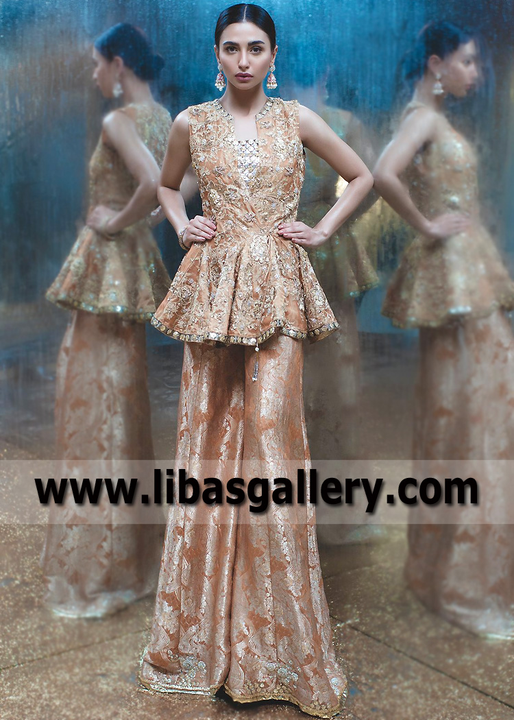 Bronze Tinzenite Wrap Peplum