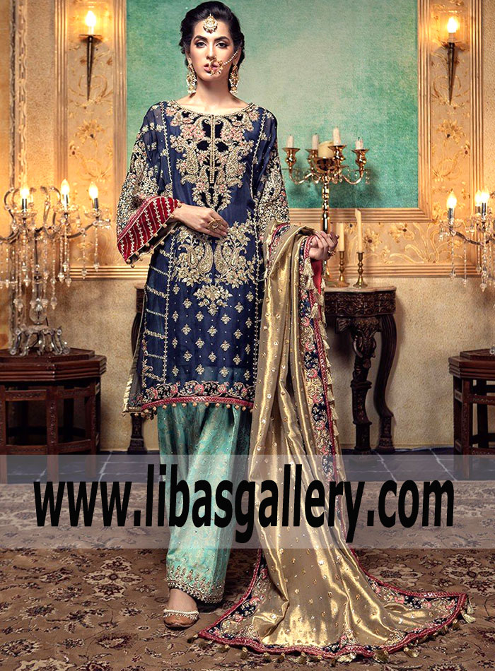 Salwar Suit for Wedding Special Occasions Pakistani  Salwar Kameez Dresses Wedding Event Maria B Latest Collection