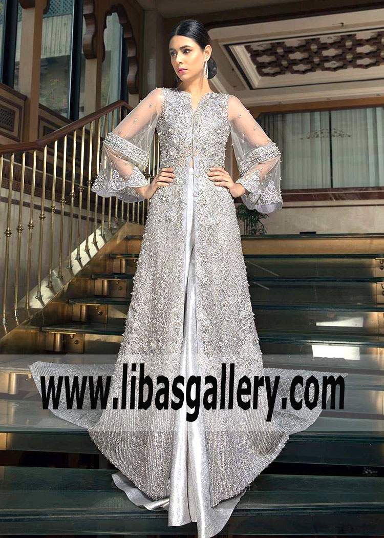 Awesome Periwinkle Gladiolus Gown