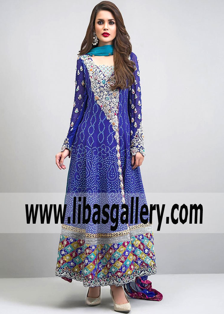 Online Angrakha Outfit Shopping for Wedding and Special Events: Zainab Chottani Angrakha Outfit Bridesmaids Dress Berkeley California CA USA