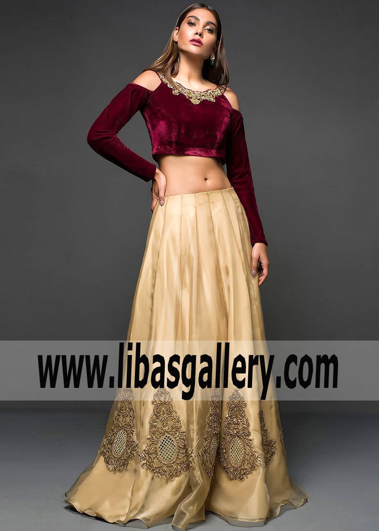 Royal, Lehenga Dress for Formal and Special Occasions. Buy Zainab Chottani Lehenga Dress Lehengas Collection Party Lehenga Wedding Lehenga