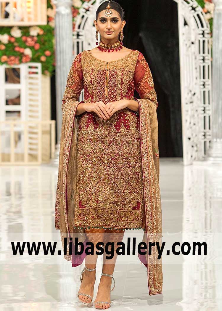 New Embellished Dresses For Next Party Offer New Pakistani Party Wear Dresses Bromley UK Aisha Imran for Special Occasion