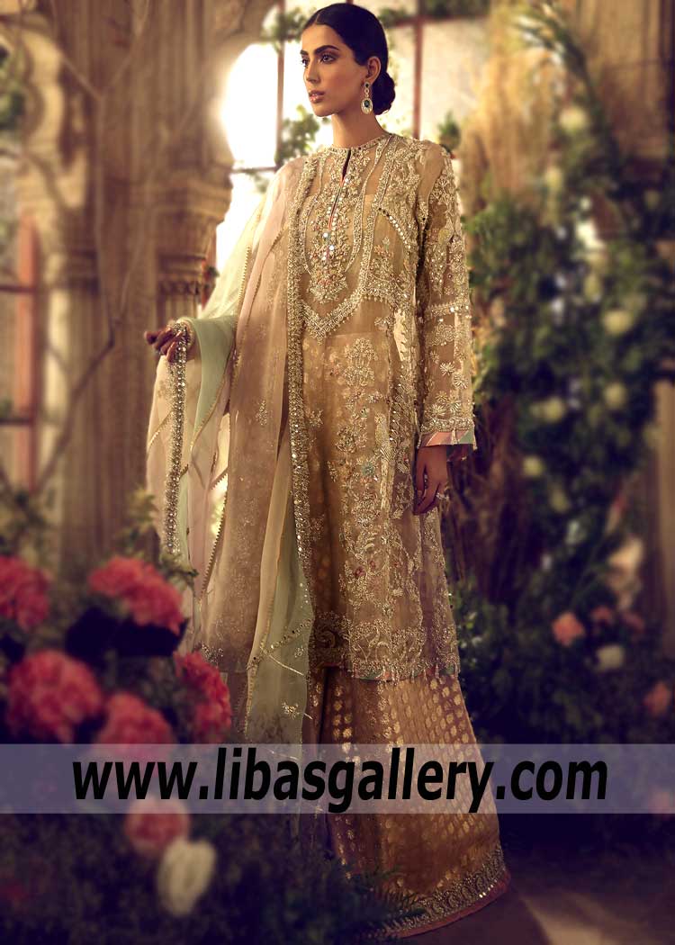 Stylish Sharara Suits for Engagement