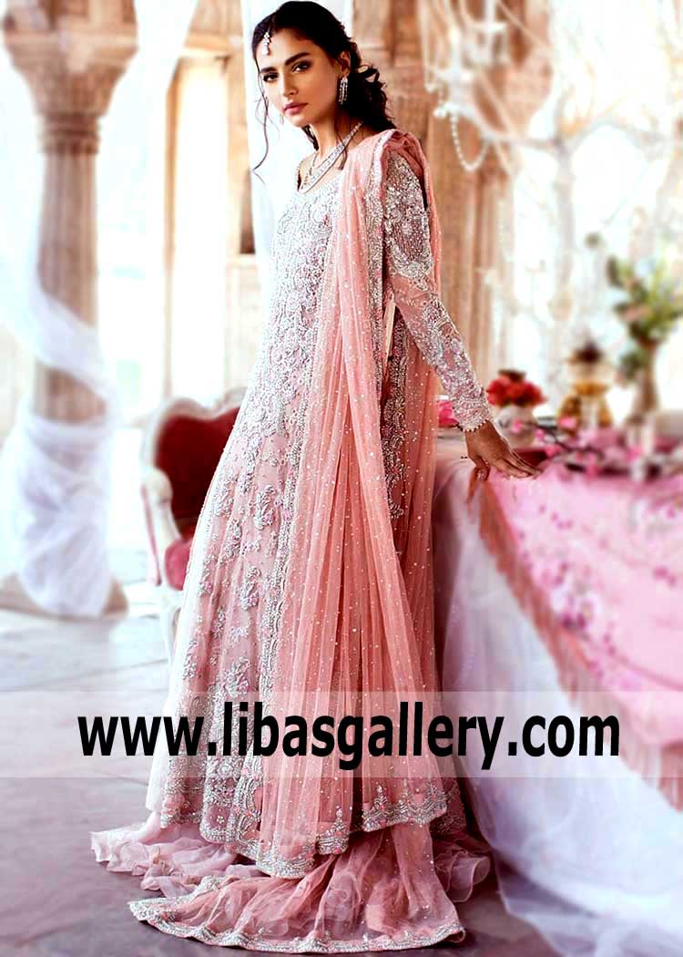 Pakistani Wedding Gowns for Engagement and Special Occasions