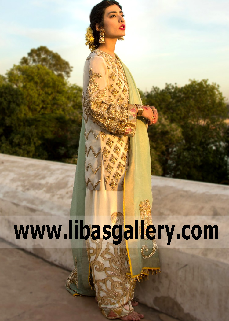 Off White Party Dress for Evening and Formal Events