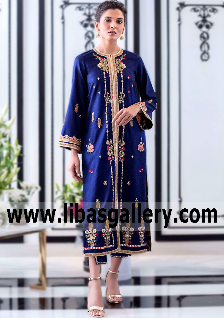 Royal Blue Austin Party Wear