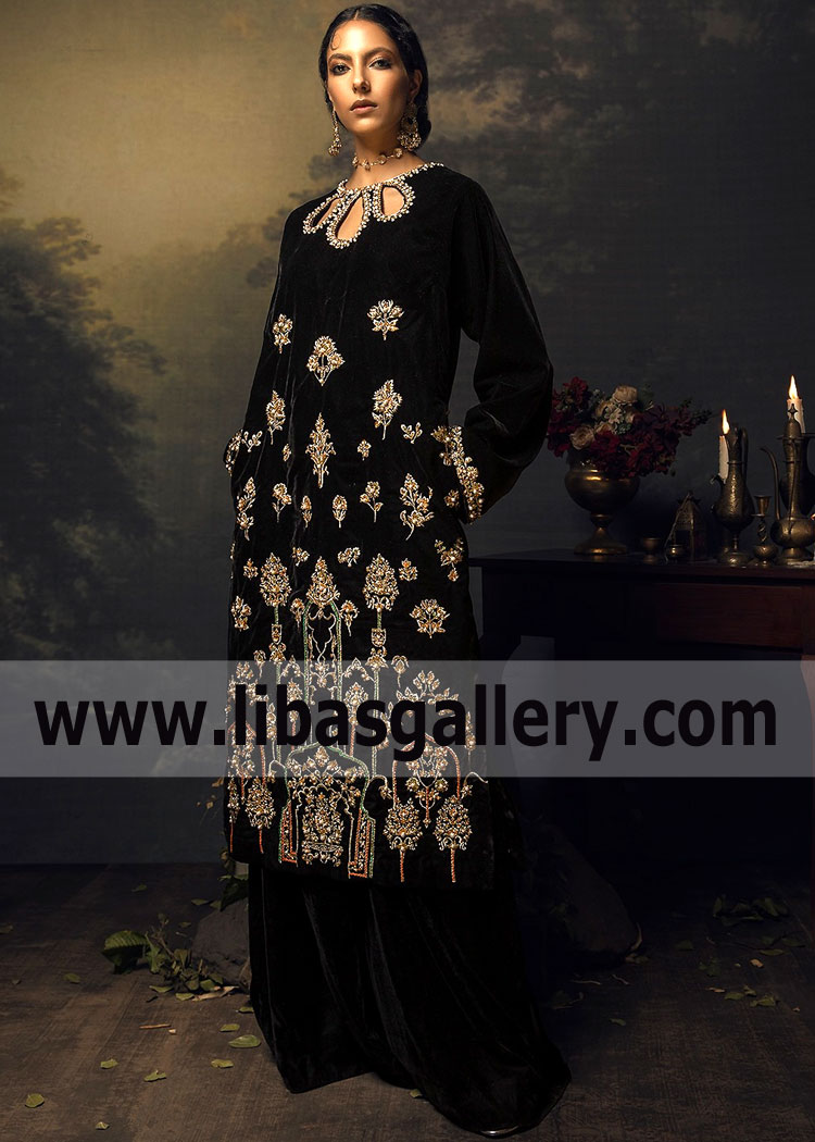 Black Niagara Embellished Dress for The Most Memorable Of Events